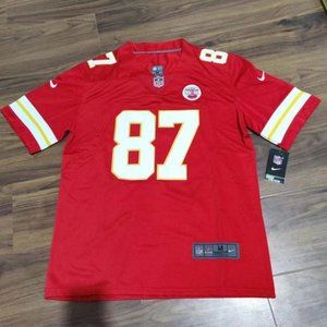 COPY - Kansas City Chiefs Travis Kelce Game Jersey in Red